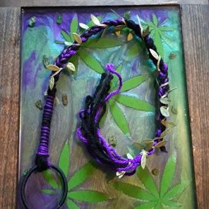 Festival hairwrap leaves